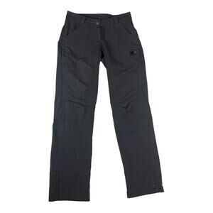 Mammut women's size small Dark Gray Outdoor lined Pants softech